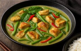 Thai Green Curry mit Huhn – das perfekte asiatische Abendessen